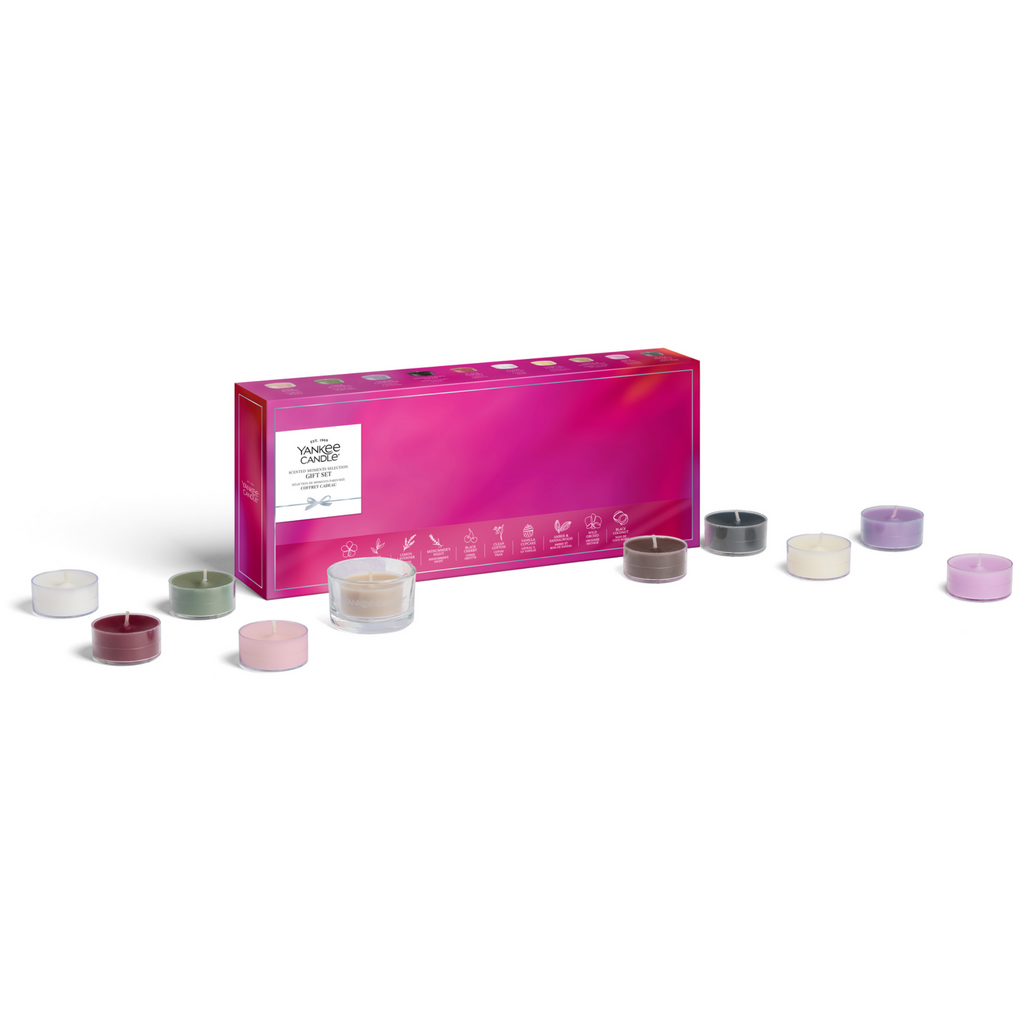 10 Tealight 1 Holder Cadeauset