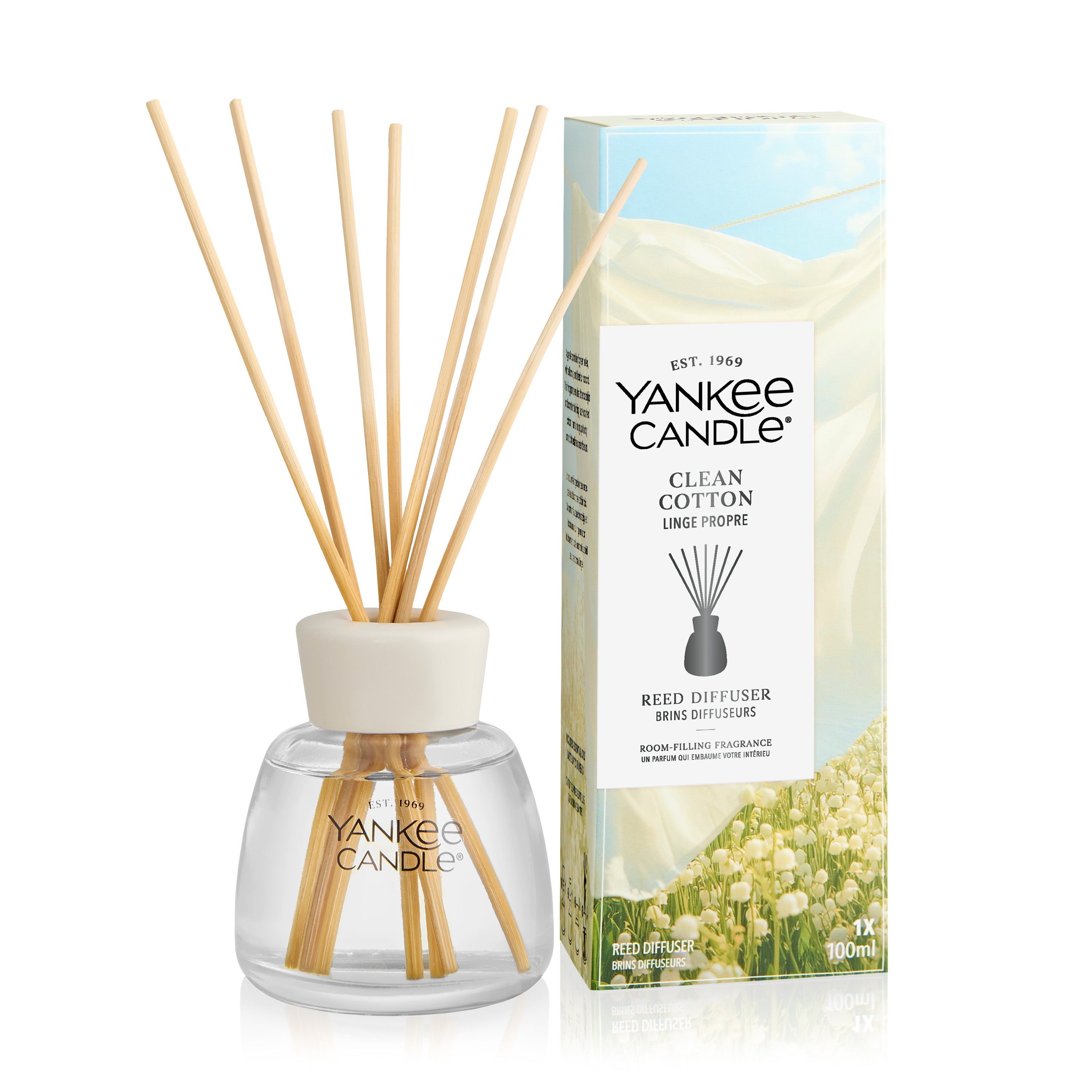 Clean Cotton Geurstokjes 100 ml