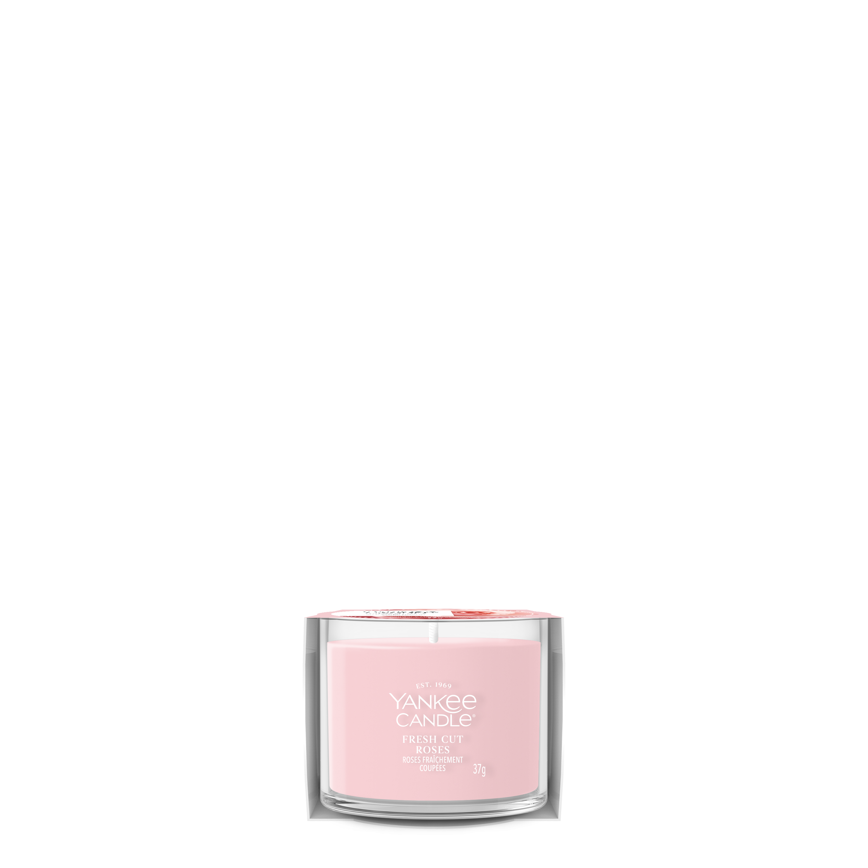 Fresh Cut Roses Mini Filled Votive