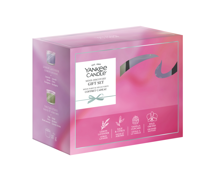 4 Filled Votive Cadeauset