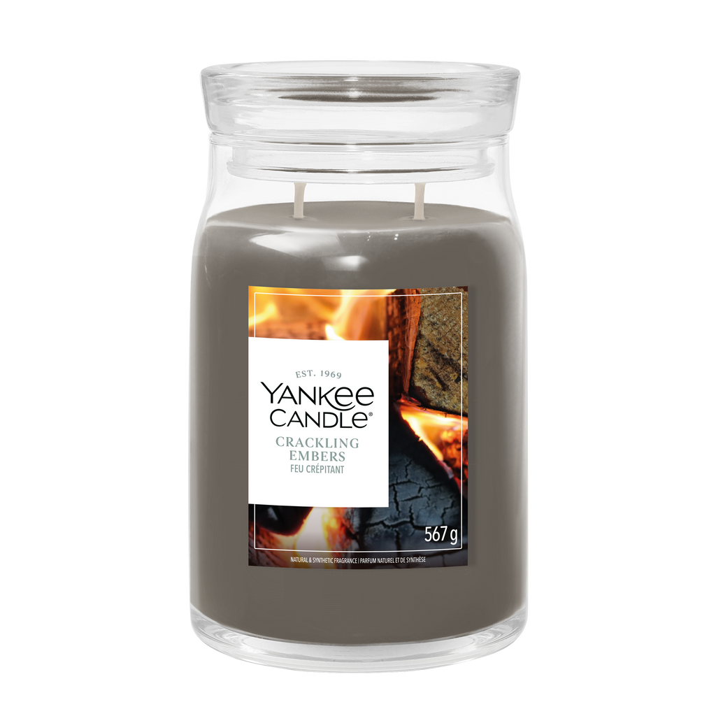 Crackling Embers Large Jar