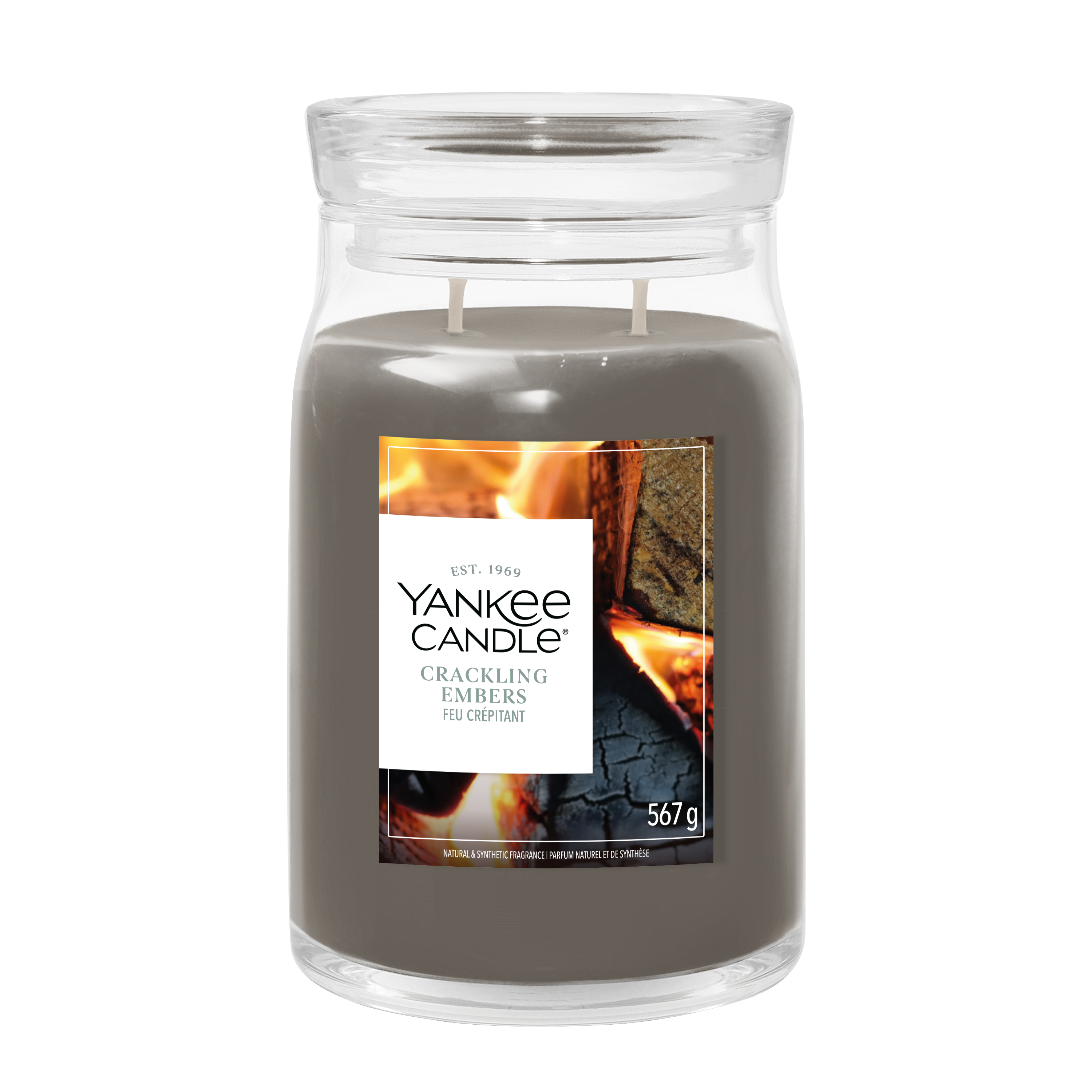 Crackling Embers Large Jar
