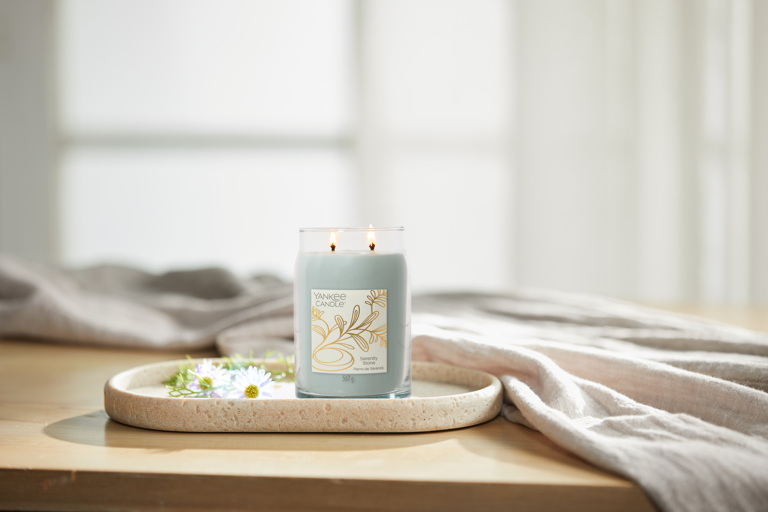 Serenity Stone Large Jar