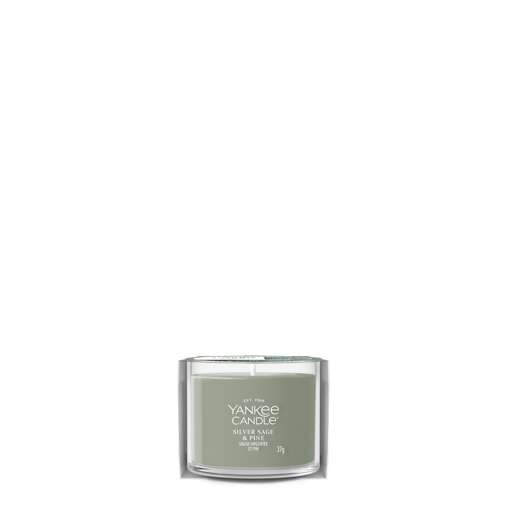 Silver Sage & Pine Mini Filled Votive