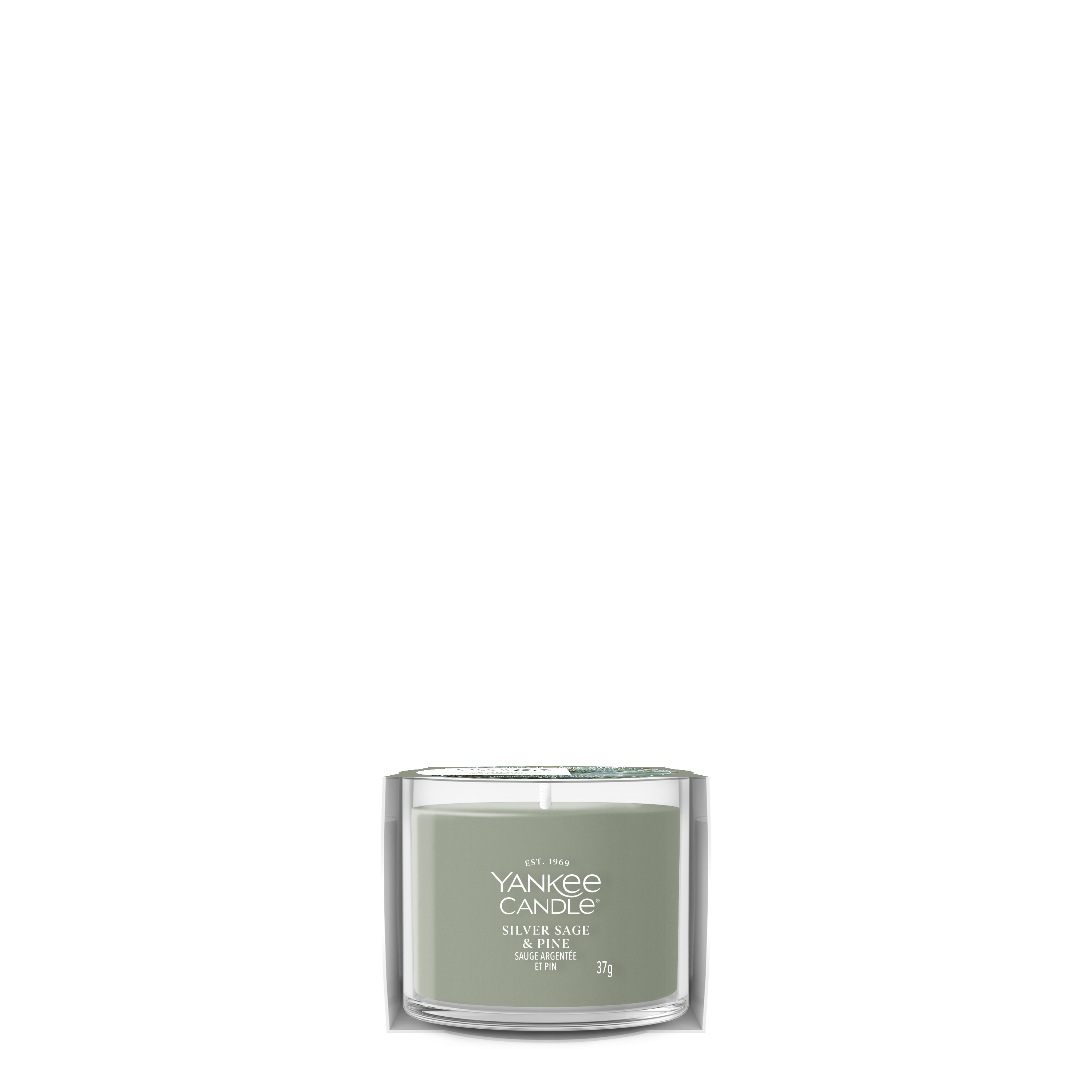 Silver Sage & Pine Mini Filled Votive