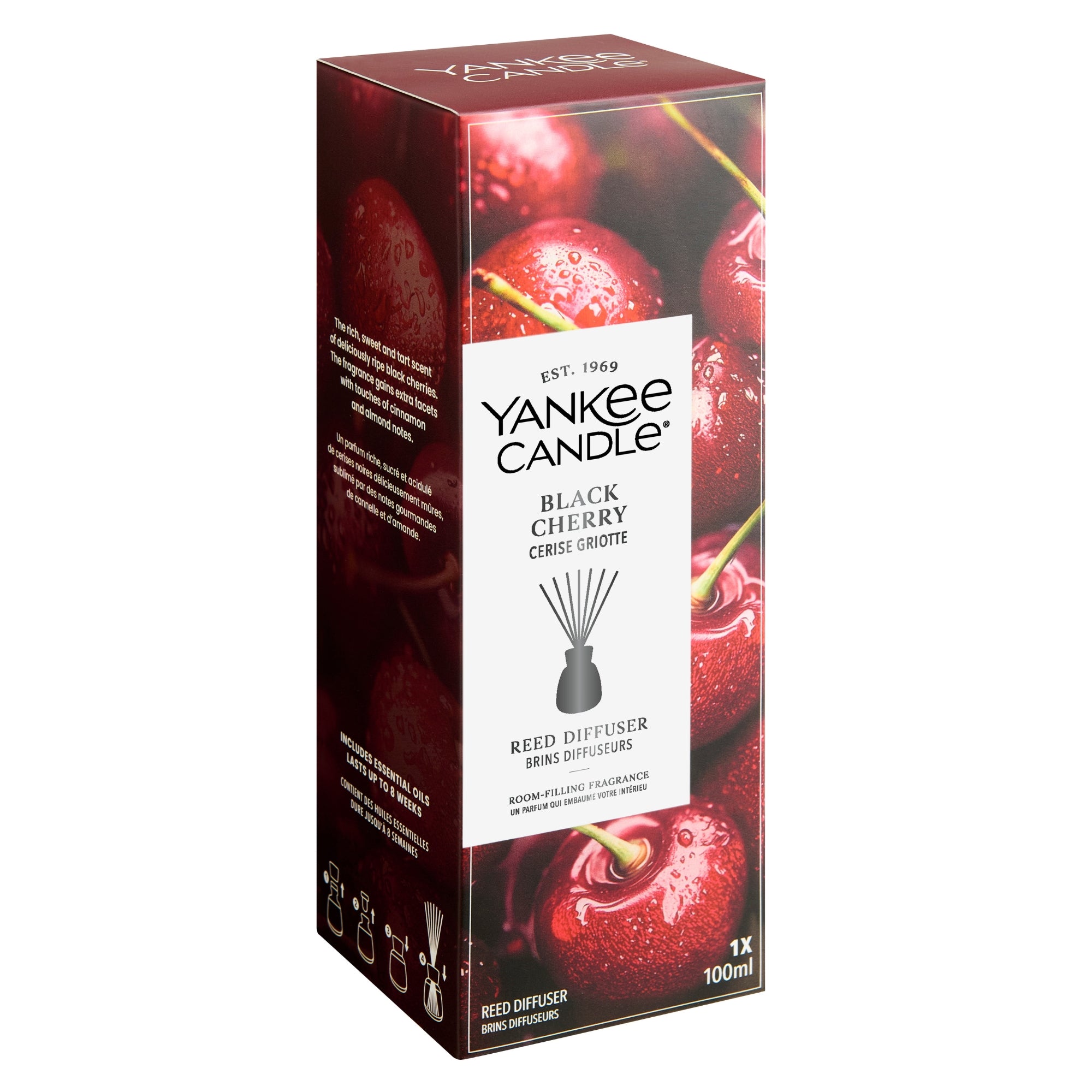 Black Cherry Geurstokjes 100 ml