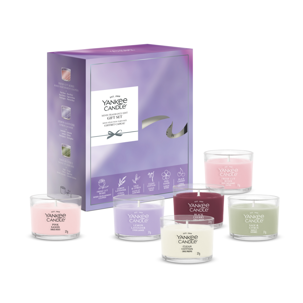 6 Filled Votive Cadeauset
