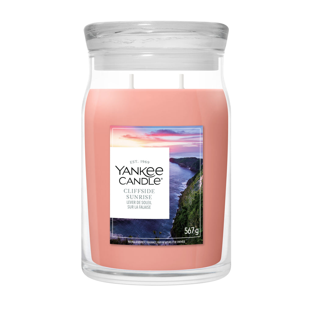 Cliffside Sunrise Large Jar