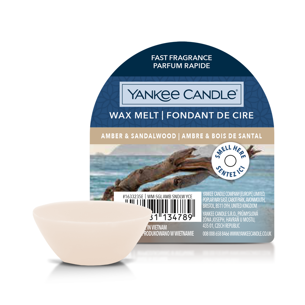 Amber & Sandalwood Wax Melt