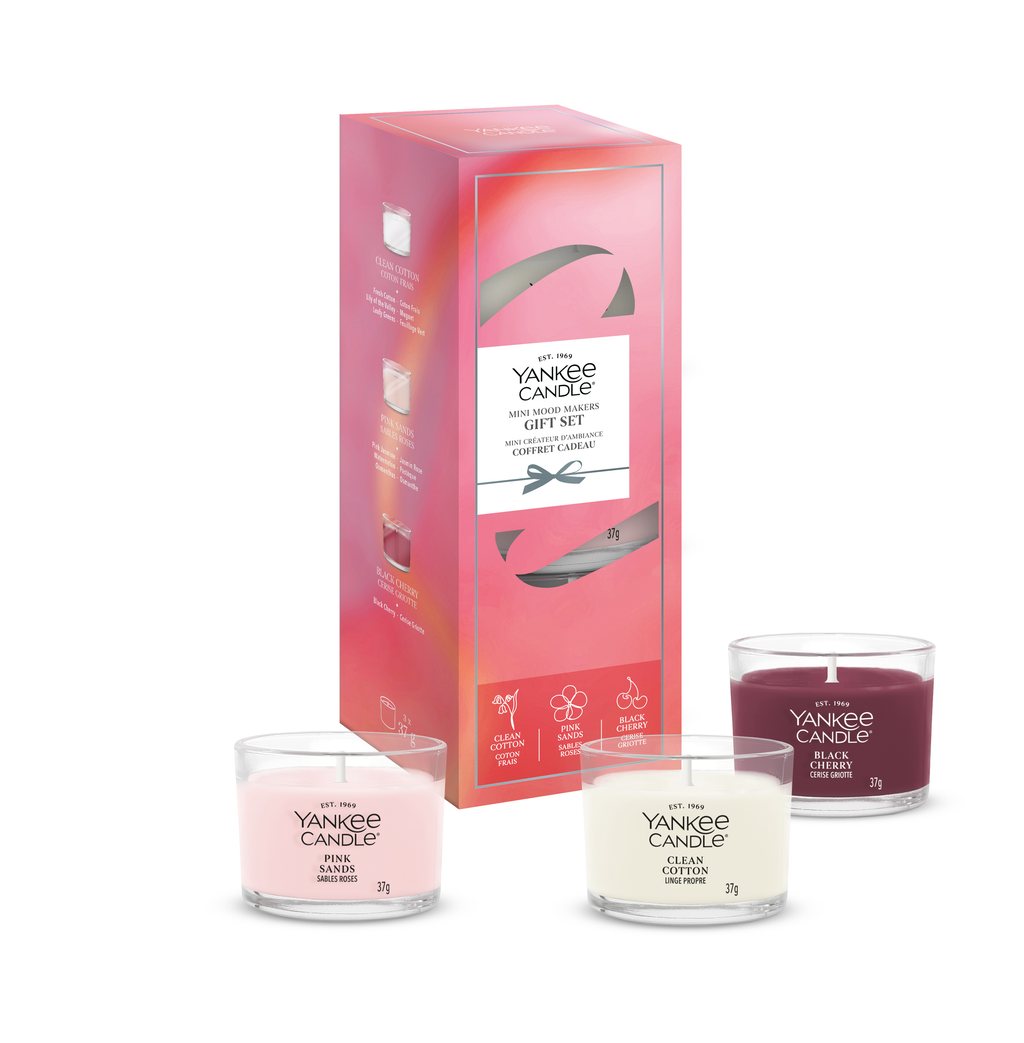 3 Filled Votive Cadeauset