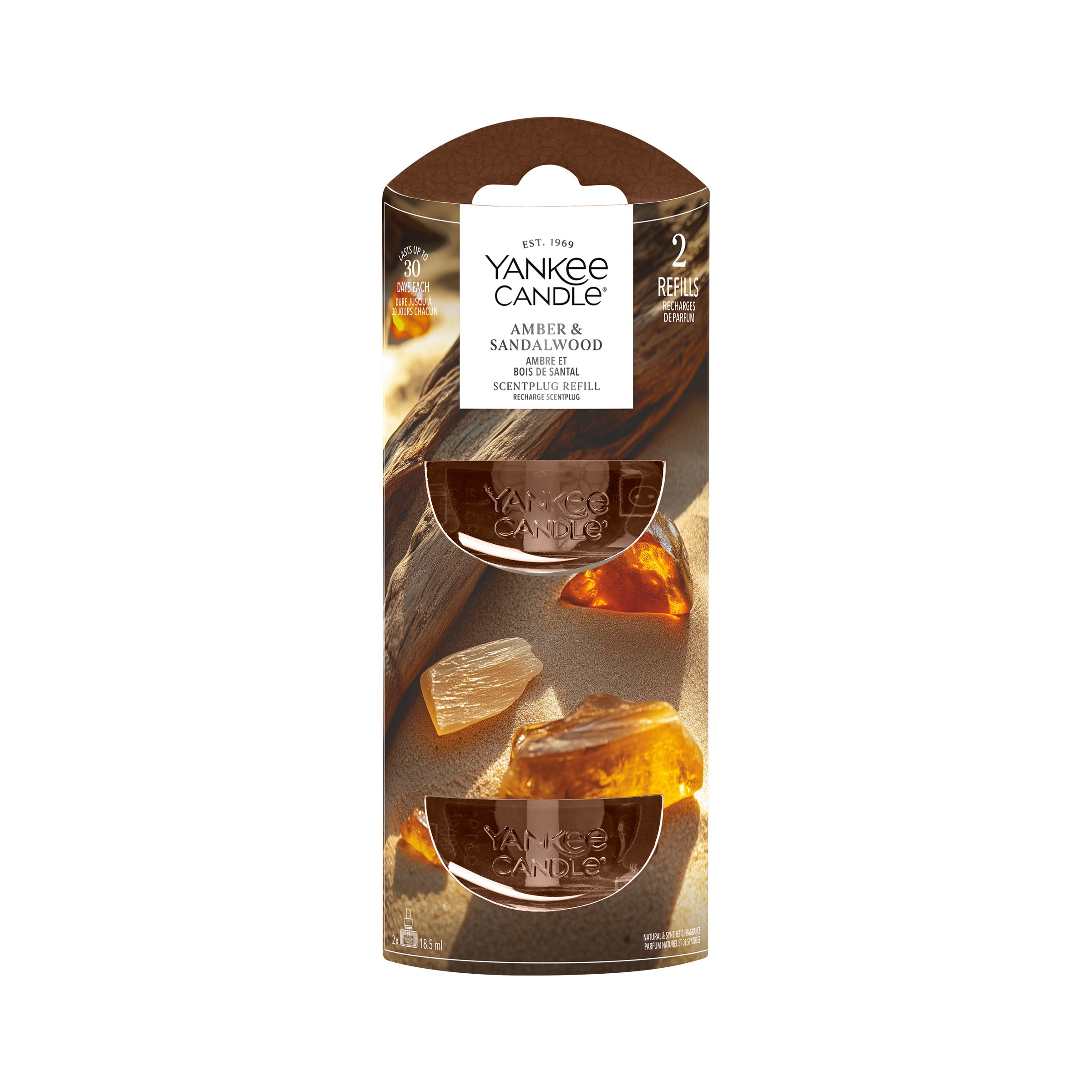 Amber & Sandalwood Elektrische Diffuser Navulling