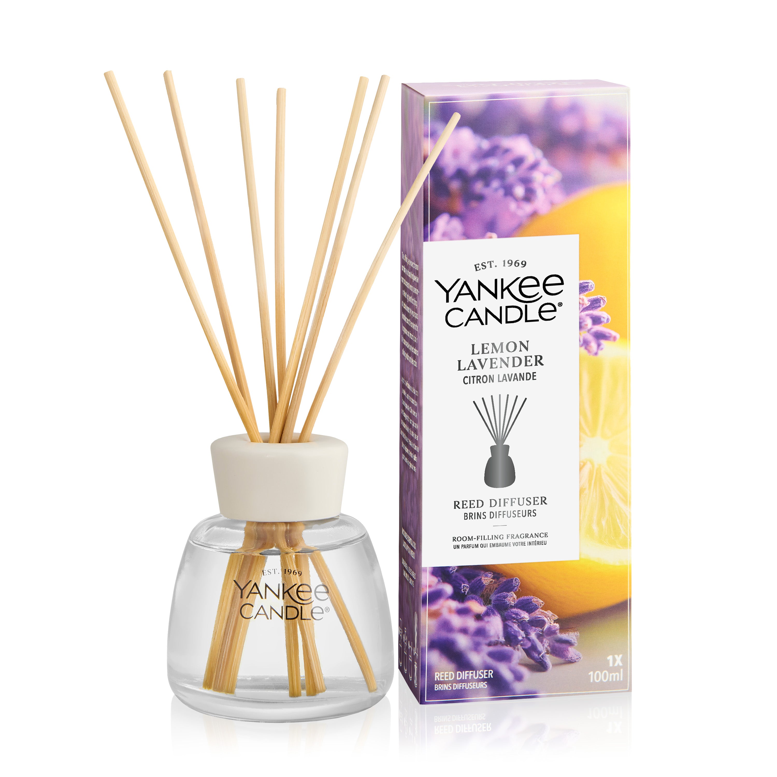 Lemon Lavender Geurstokjes 100 ml