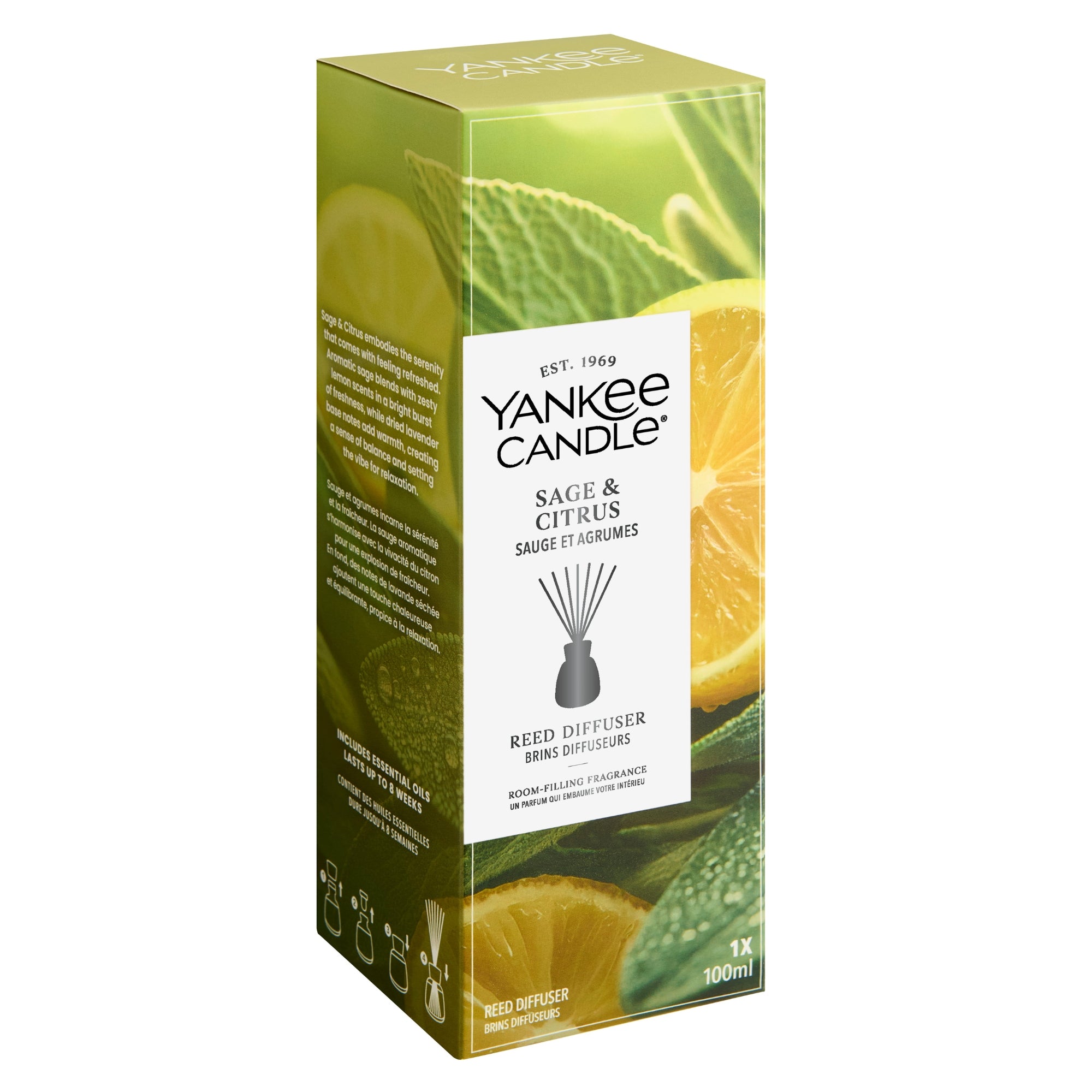 Sage & Citrus Geurstokjes 100 ml