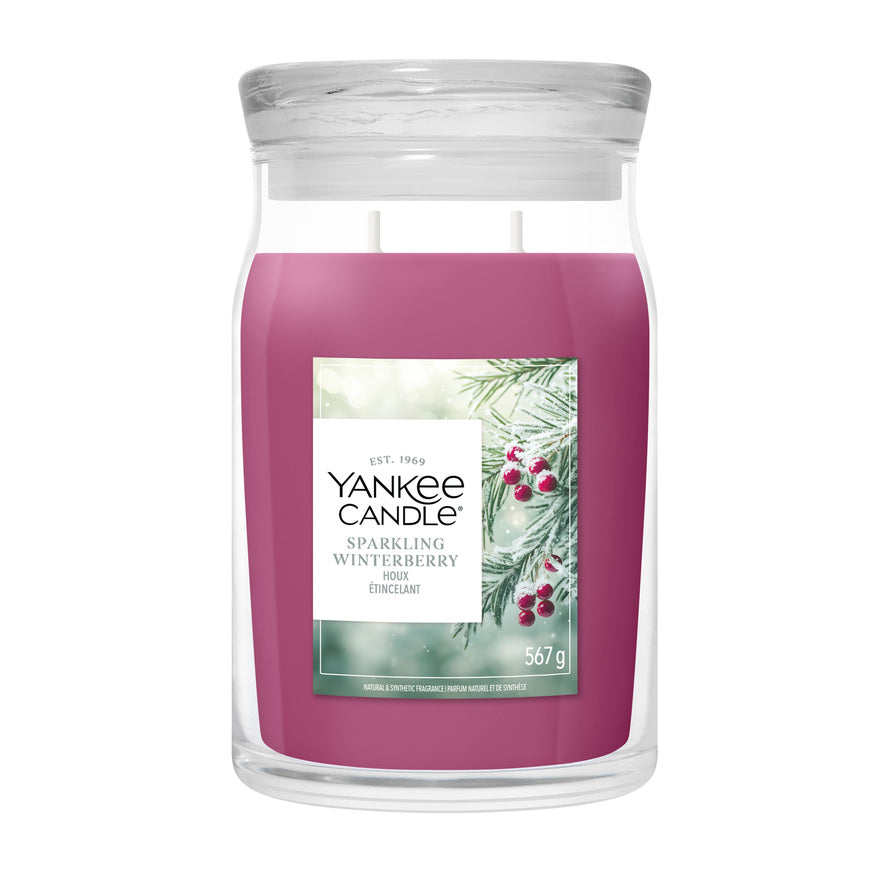 Sparkling Winterberry Grande Jarre