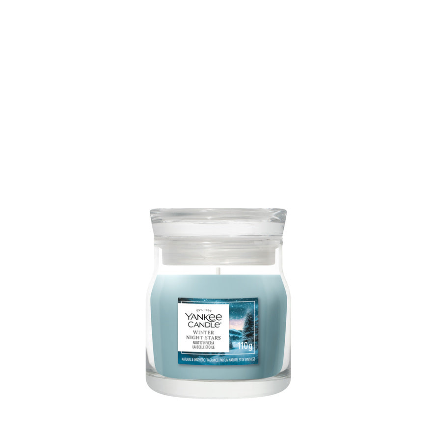Winter Night Stars Small Jar