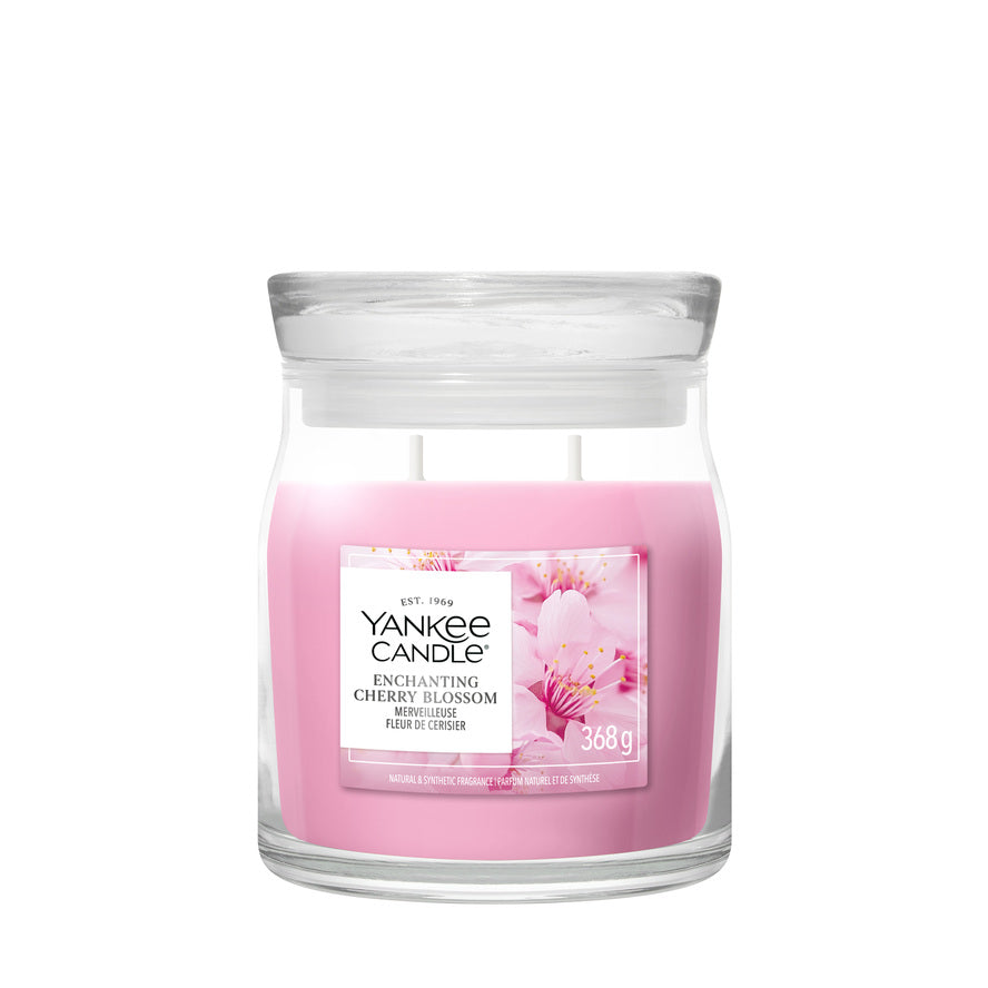 Enchanting Cherry Blossoms Medium Jar
