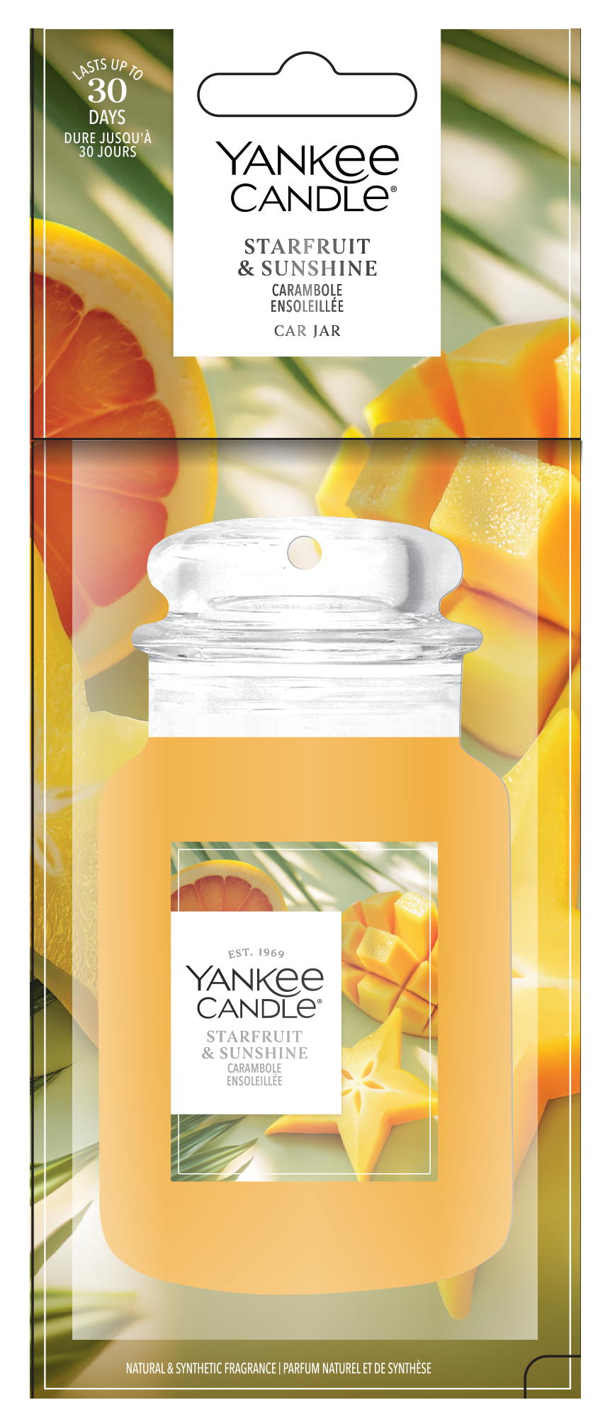 Starfruit & Sunshine Car Jar