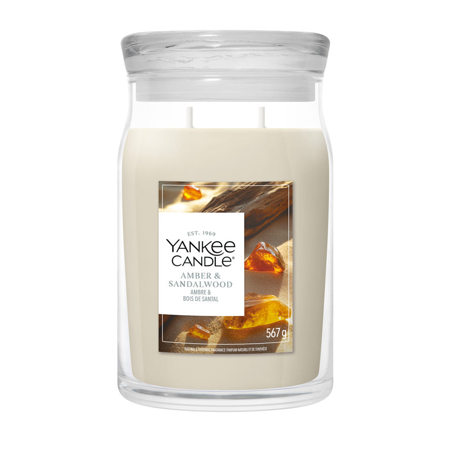 Amber & Sandalwood Large Jar
