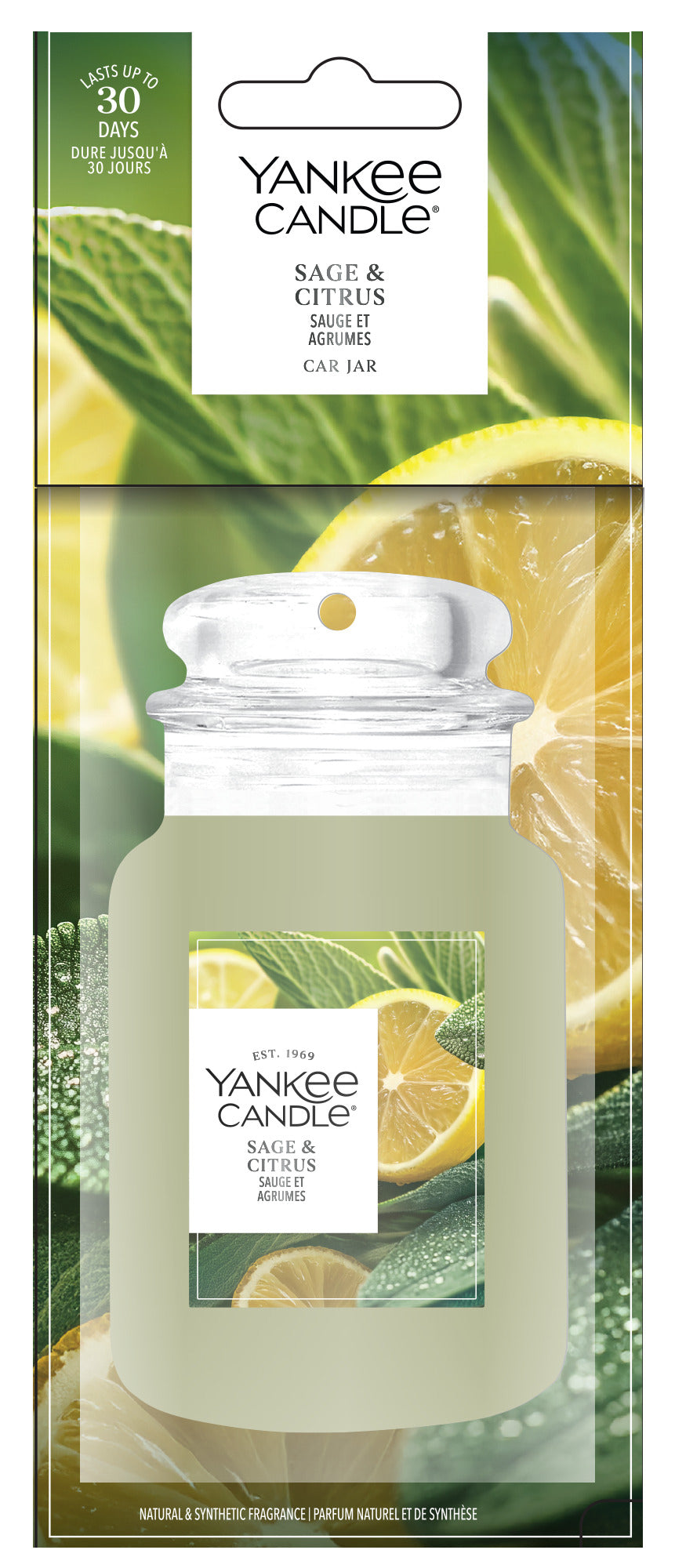 Sage & Citrus Car Jar