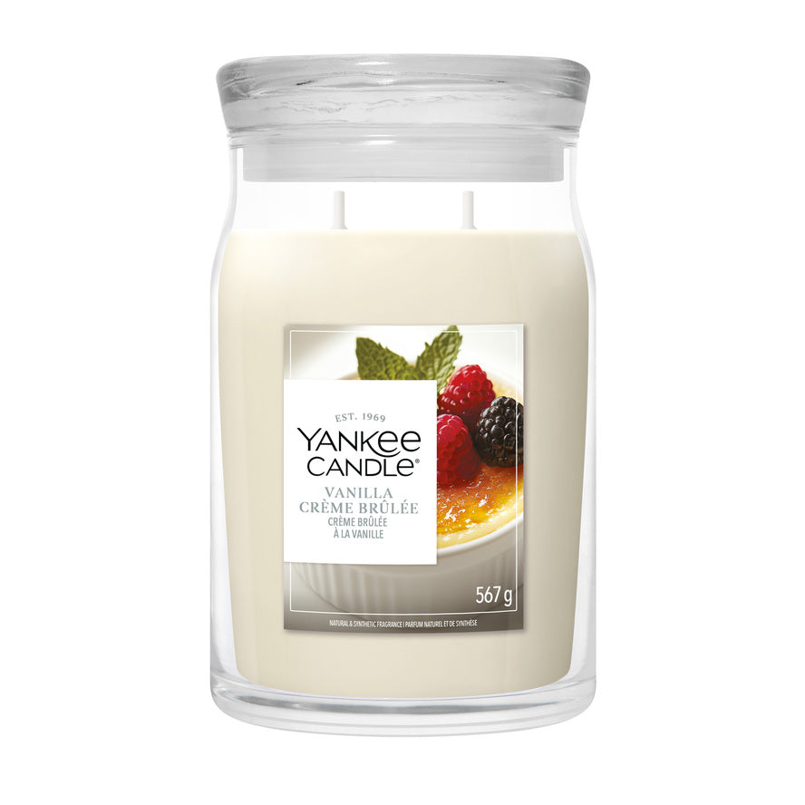 Vanilla Crème Brulee Large Jar