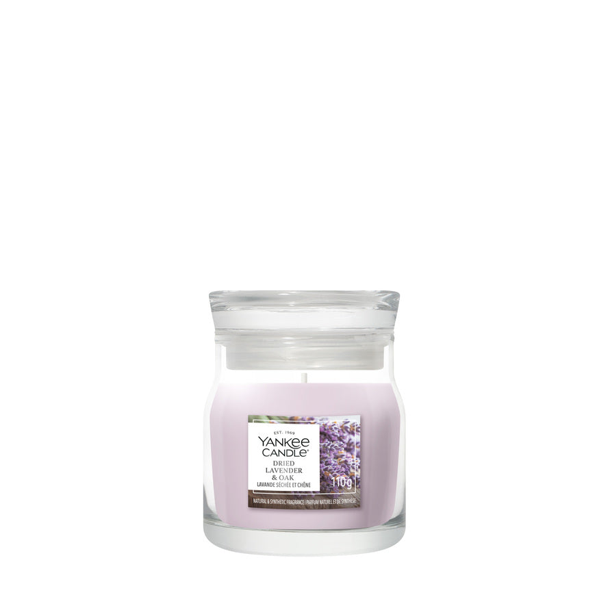 Dried Lavender & Oak Small Jar