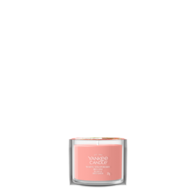 White Strawberry Bellini Mini Filled Votive