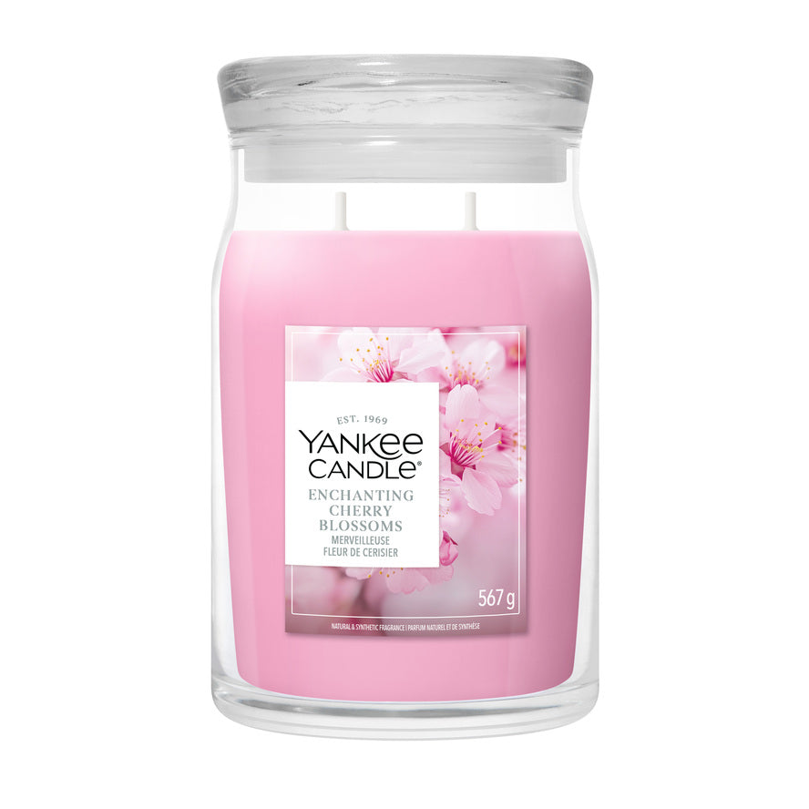 Enchanting Cherry Blossoms Large Jar