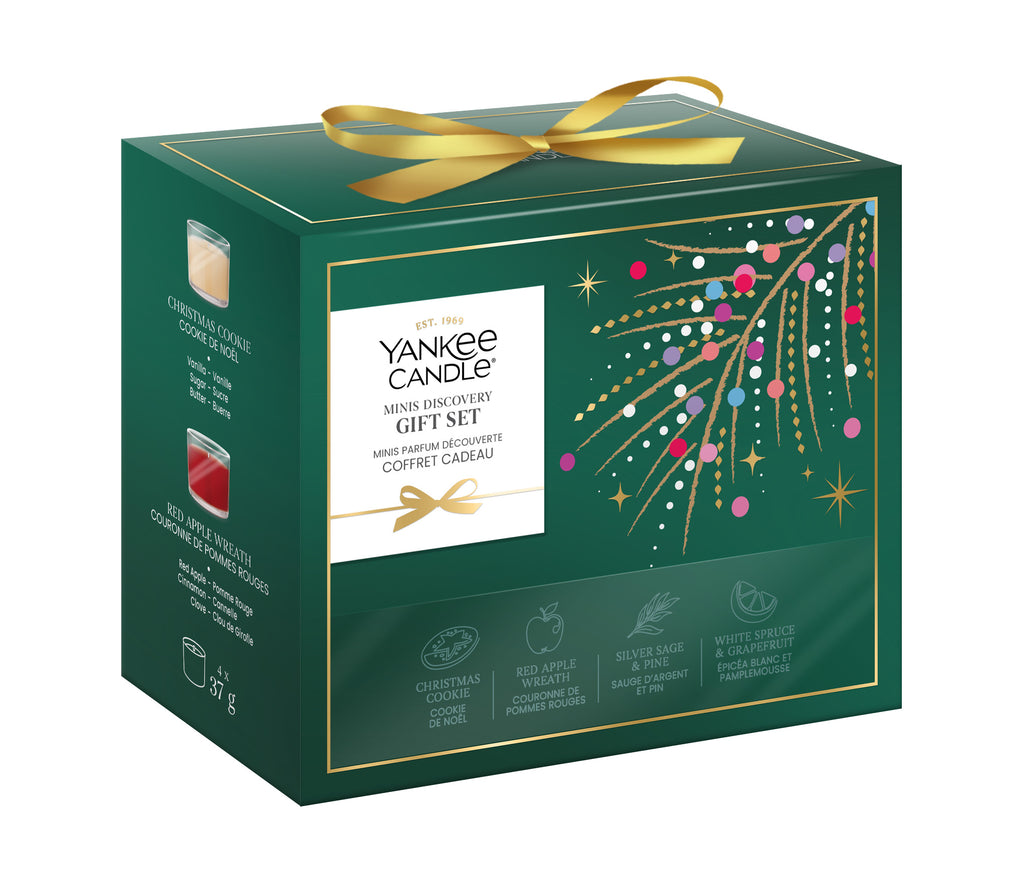 Gifted Moments - Coffret 4 Bougies Votives Remplies