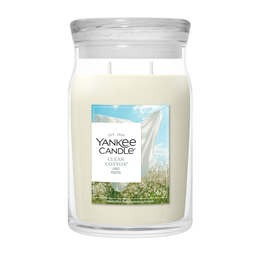 Clean Cotton Large Jar