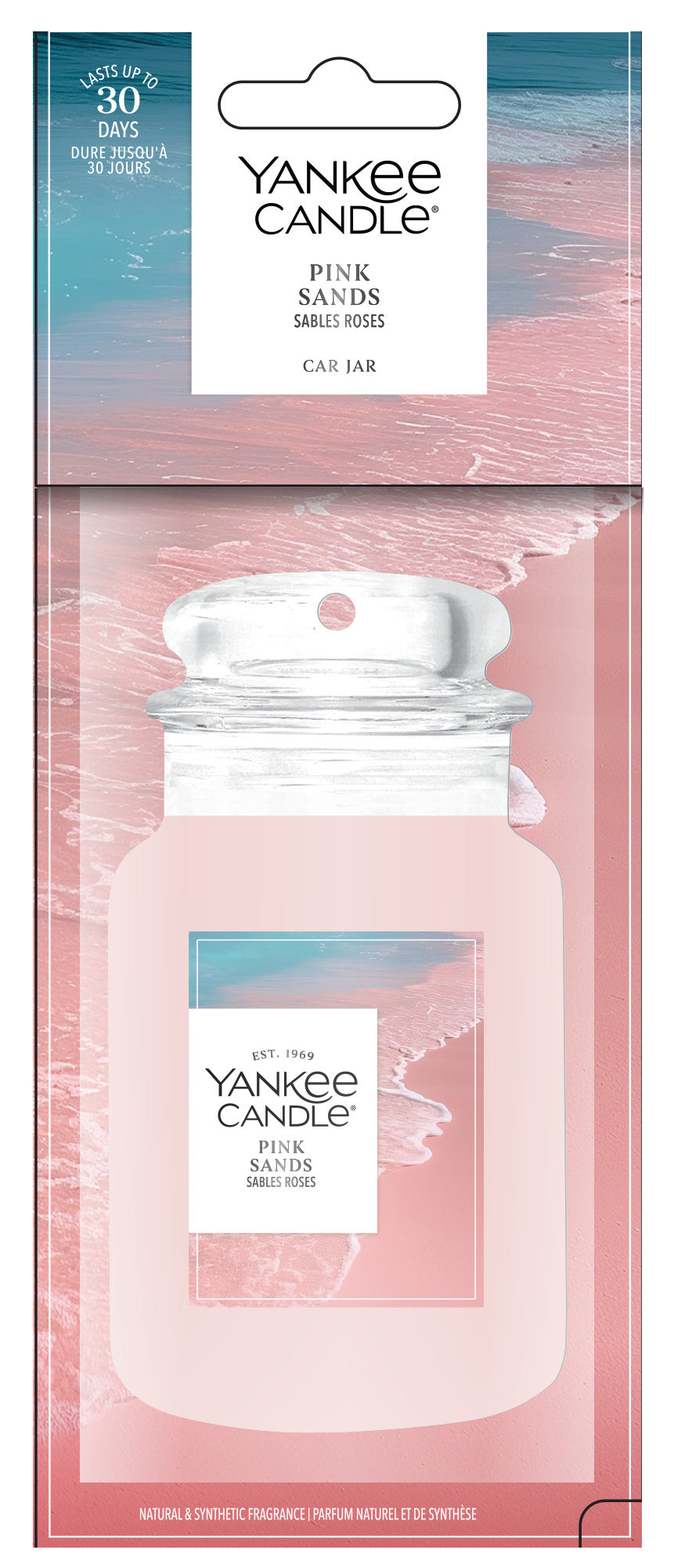Pink Sands Car Jar