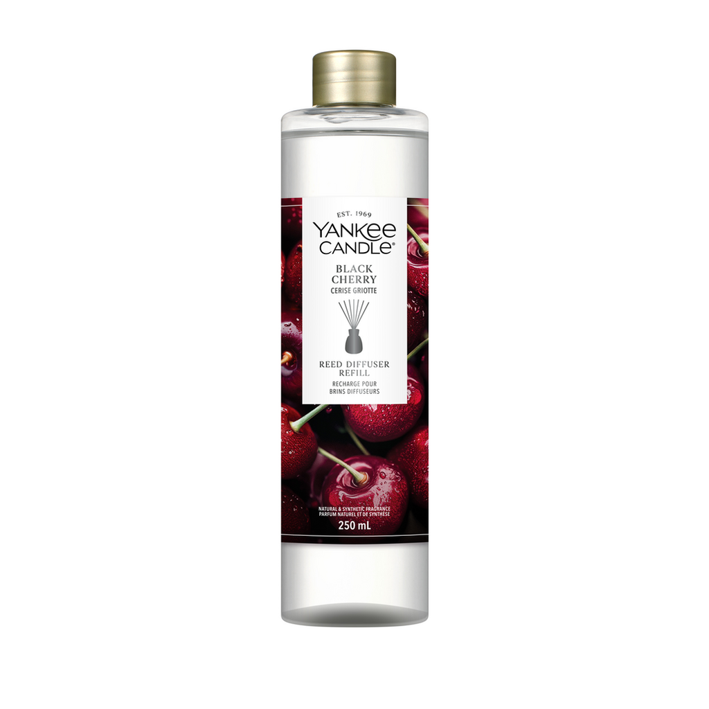 Black Cherry Navulling voor Geurstokjes 250 ml