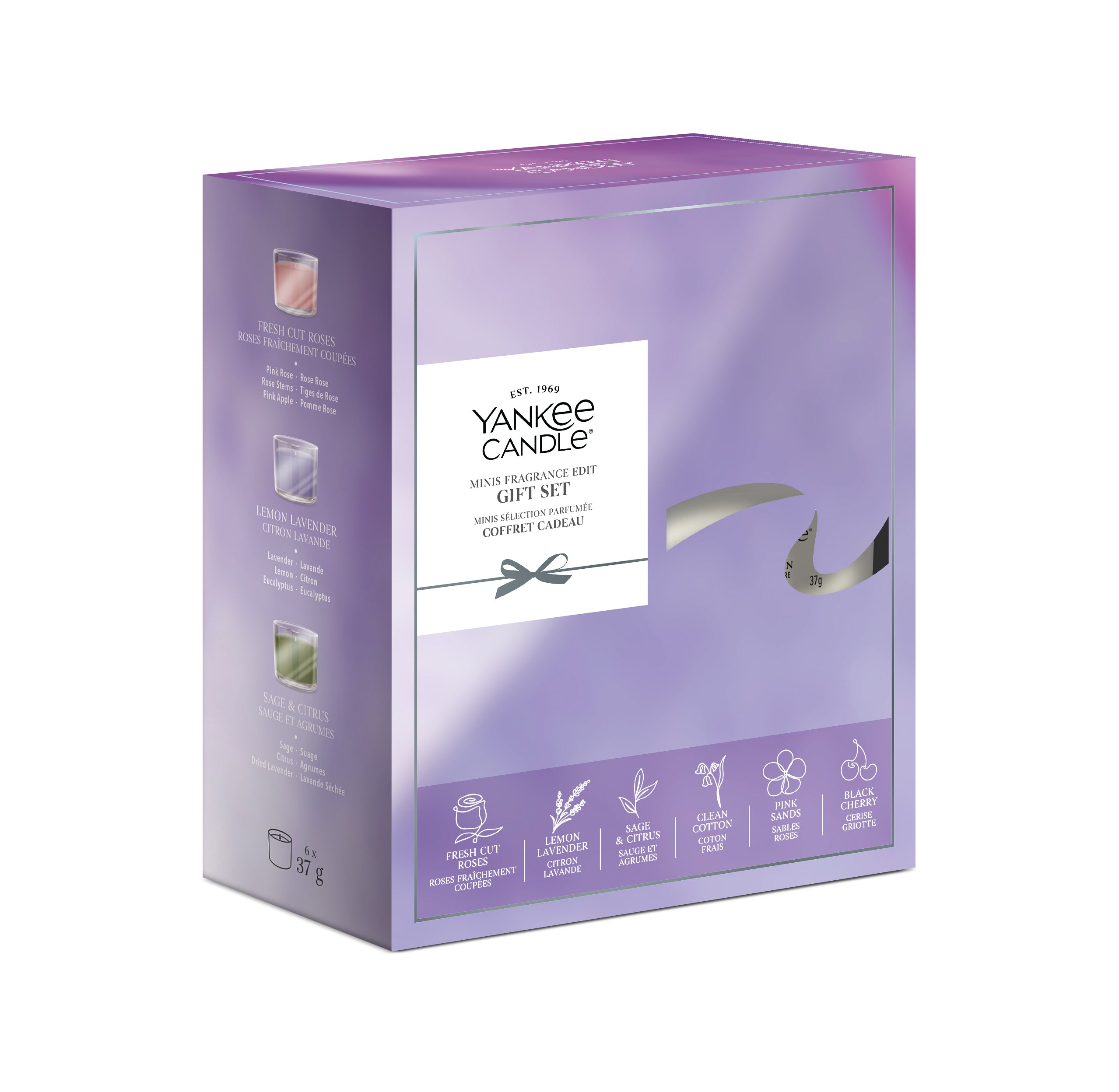 6 Filled Votive Cadeauset