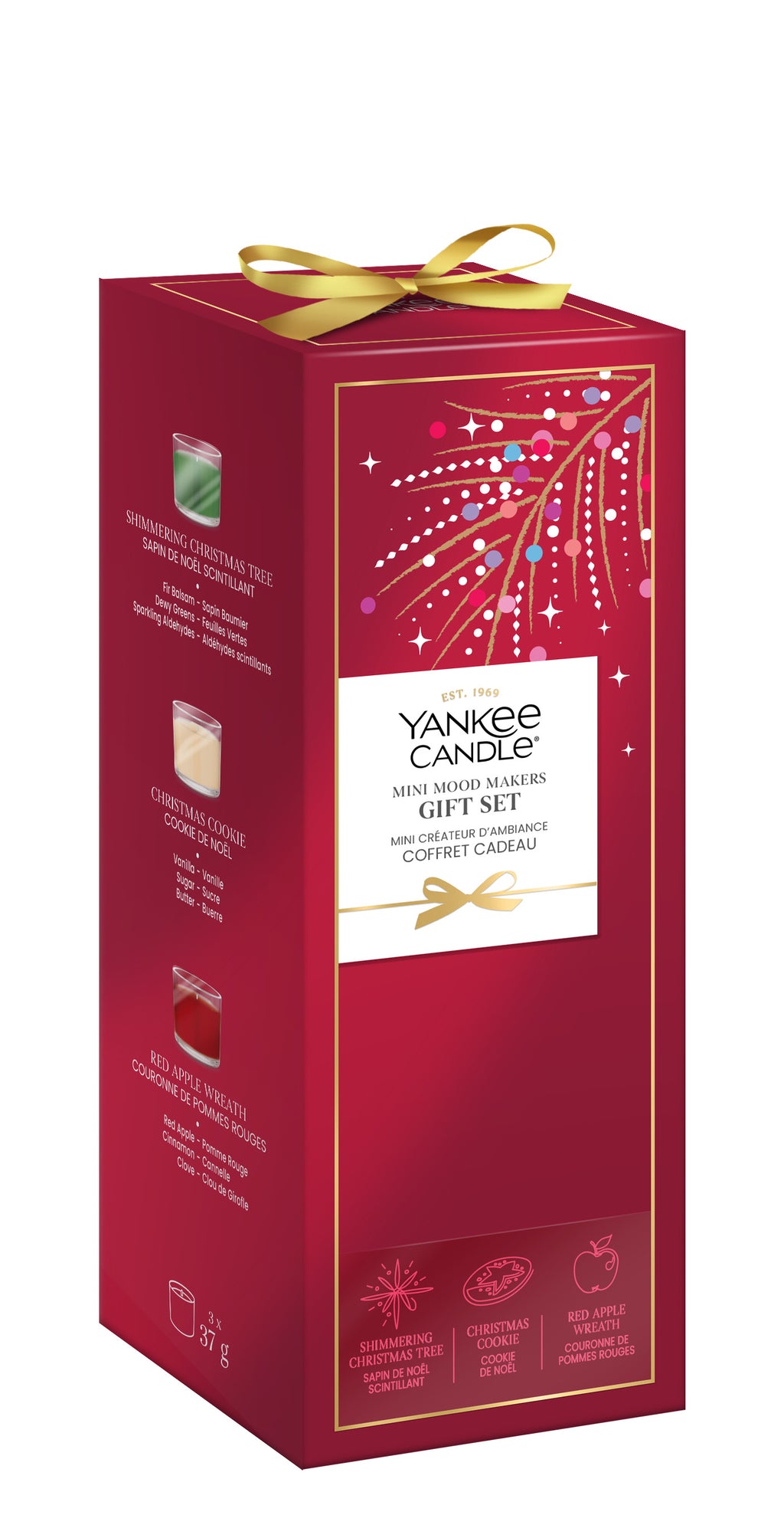 Gifted Moments - Coffret cadeau 3 votives remplies