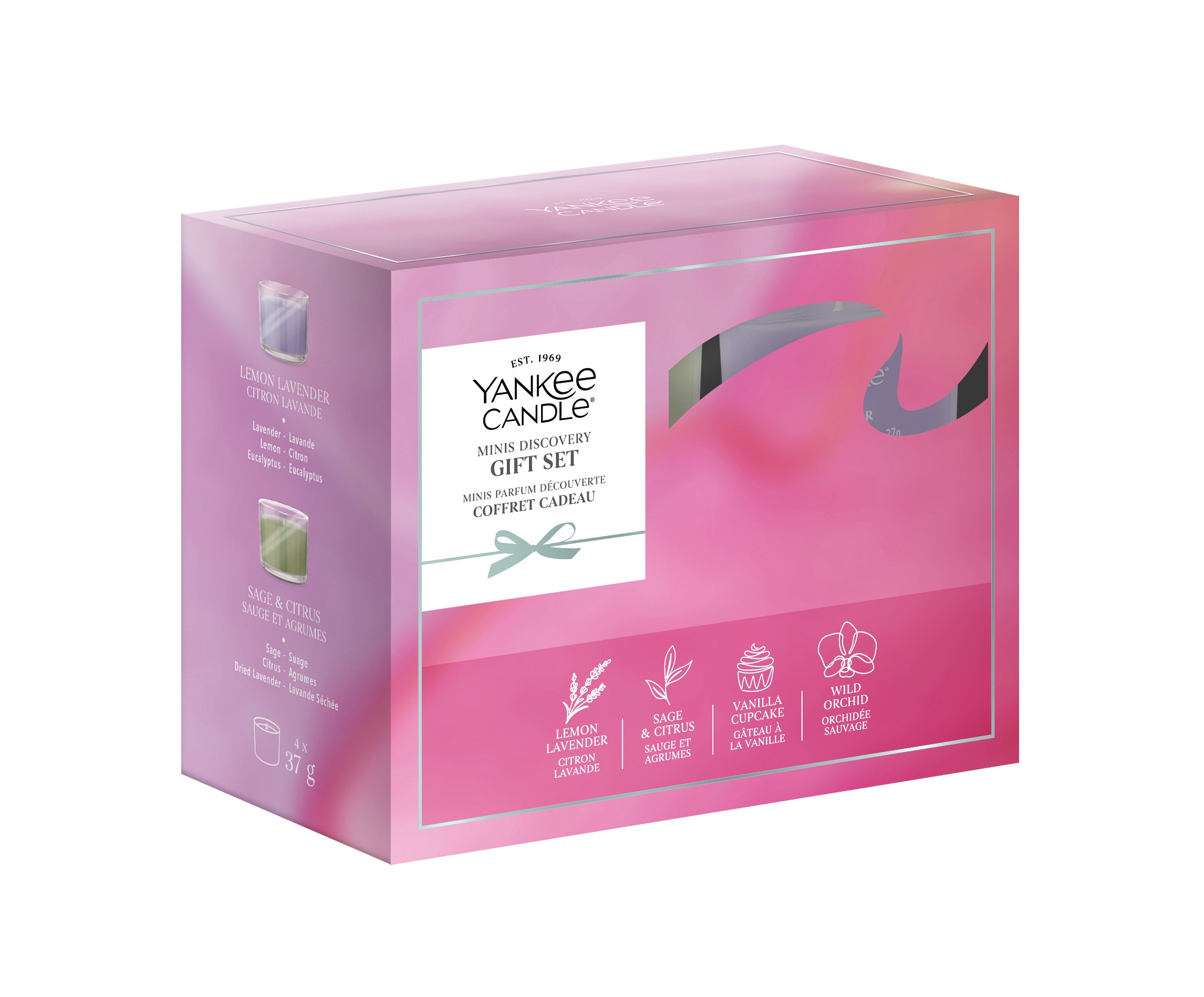 4 Filled Votive Cadeauset