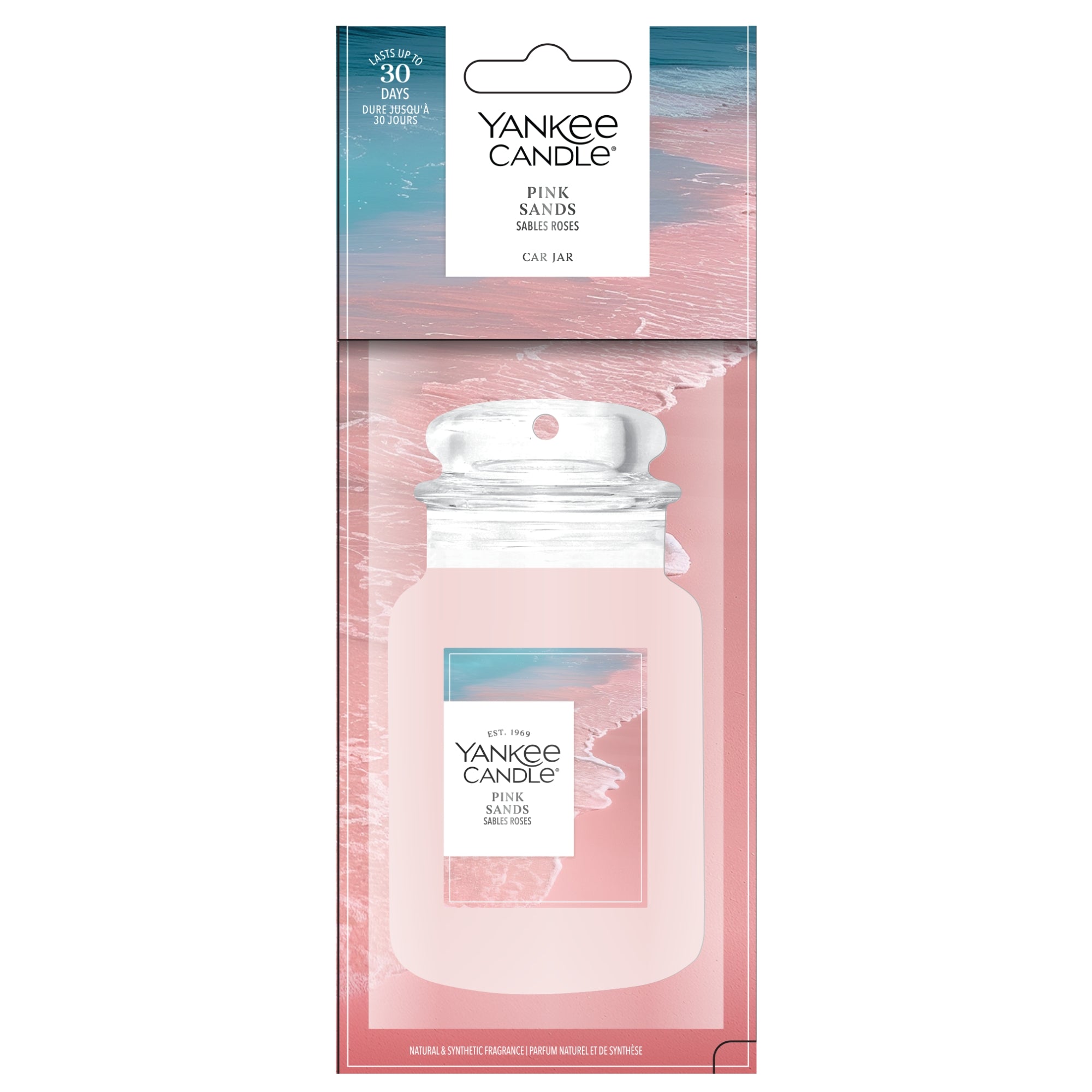 Pink Sands Car Jar