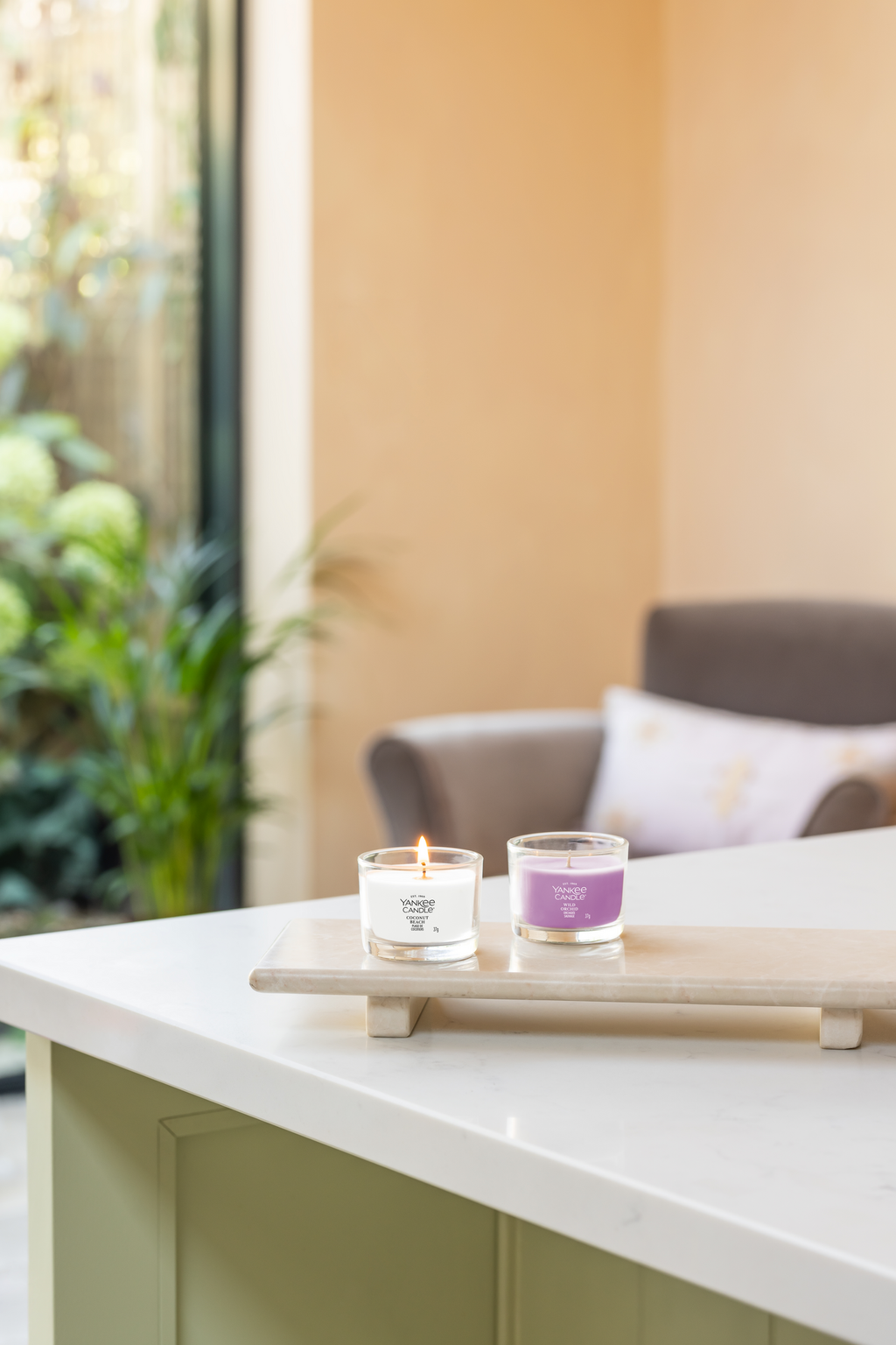 Wild Orchid Mini Filled Votive