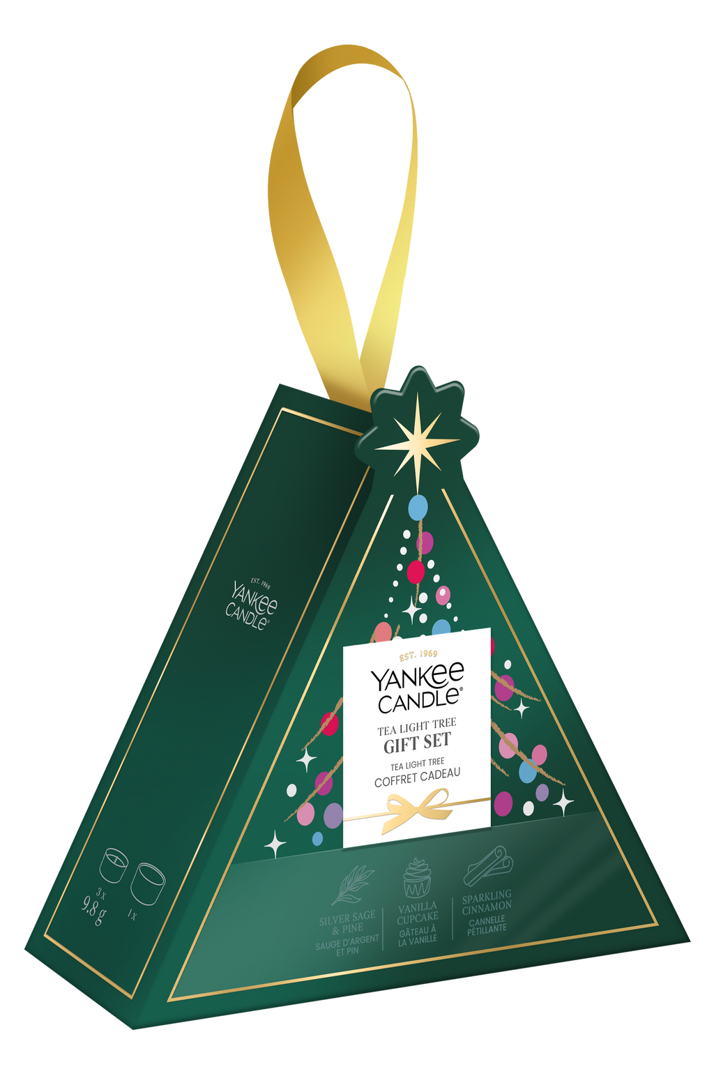 Coffret Cadeau Gifted Moments - 3 Bougies Chauffe-plat 1 Support