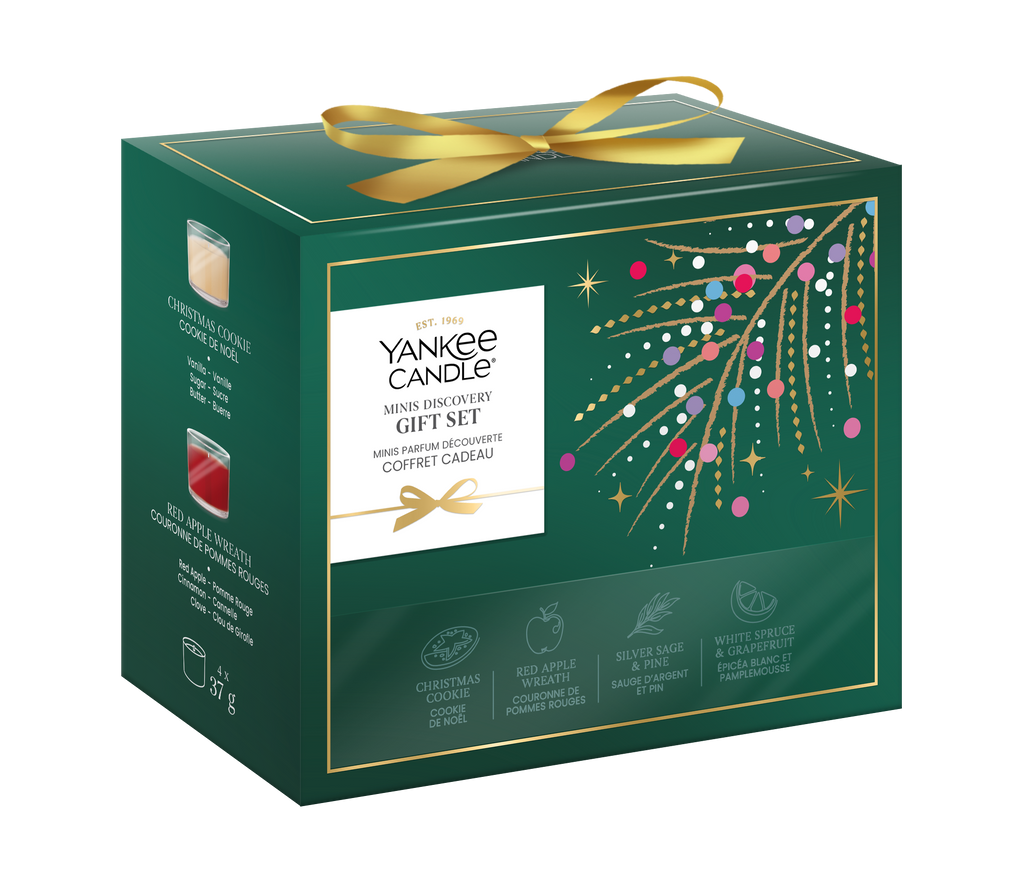 Gifted Moments - Coffret 4 Bougies Votives Remplies