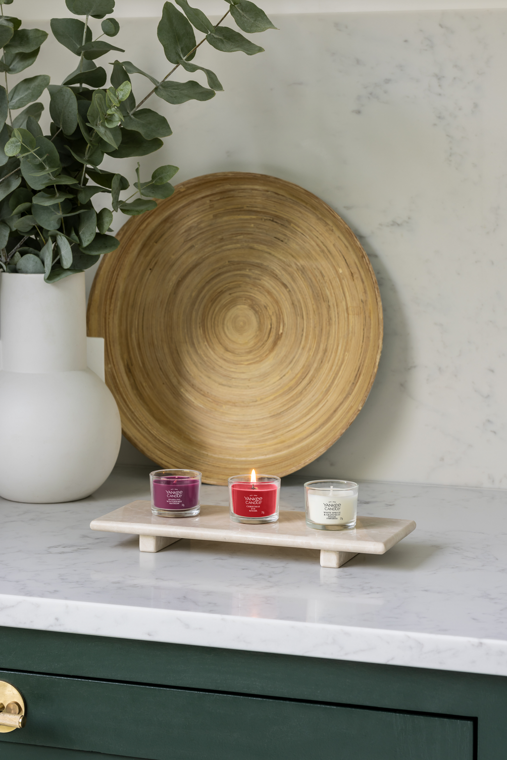White Spruce & Grapefruit Mini Filled Votive