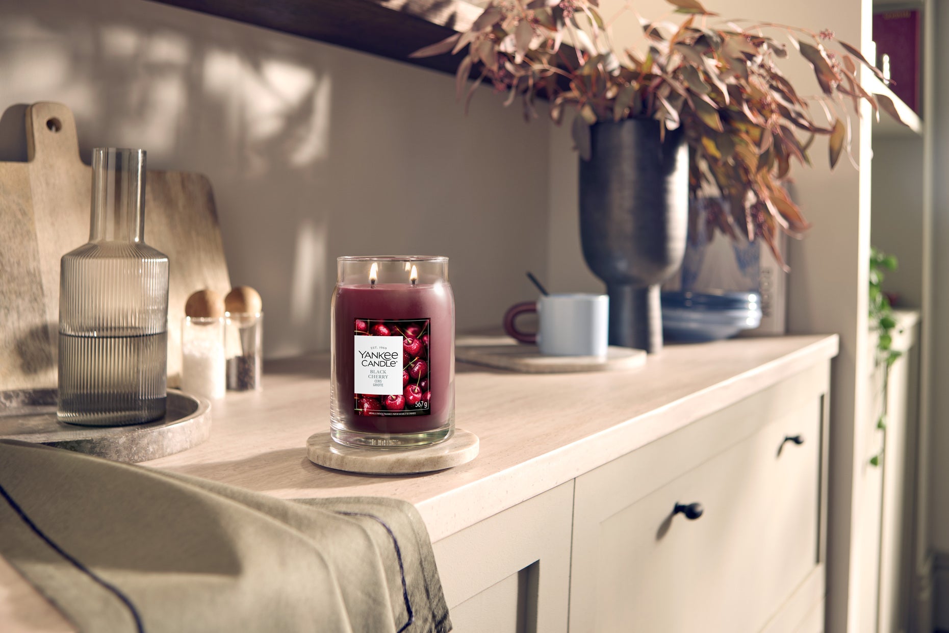 Black Cherry Large Jar