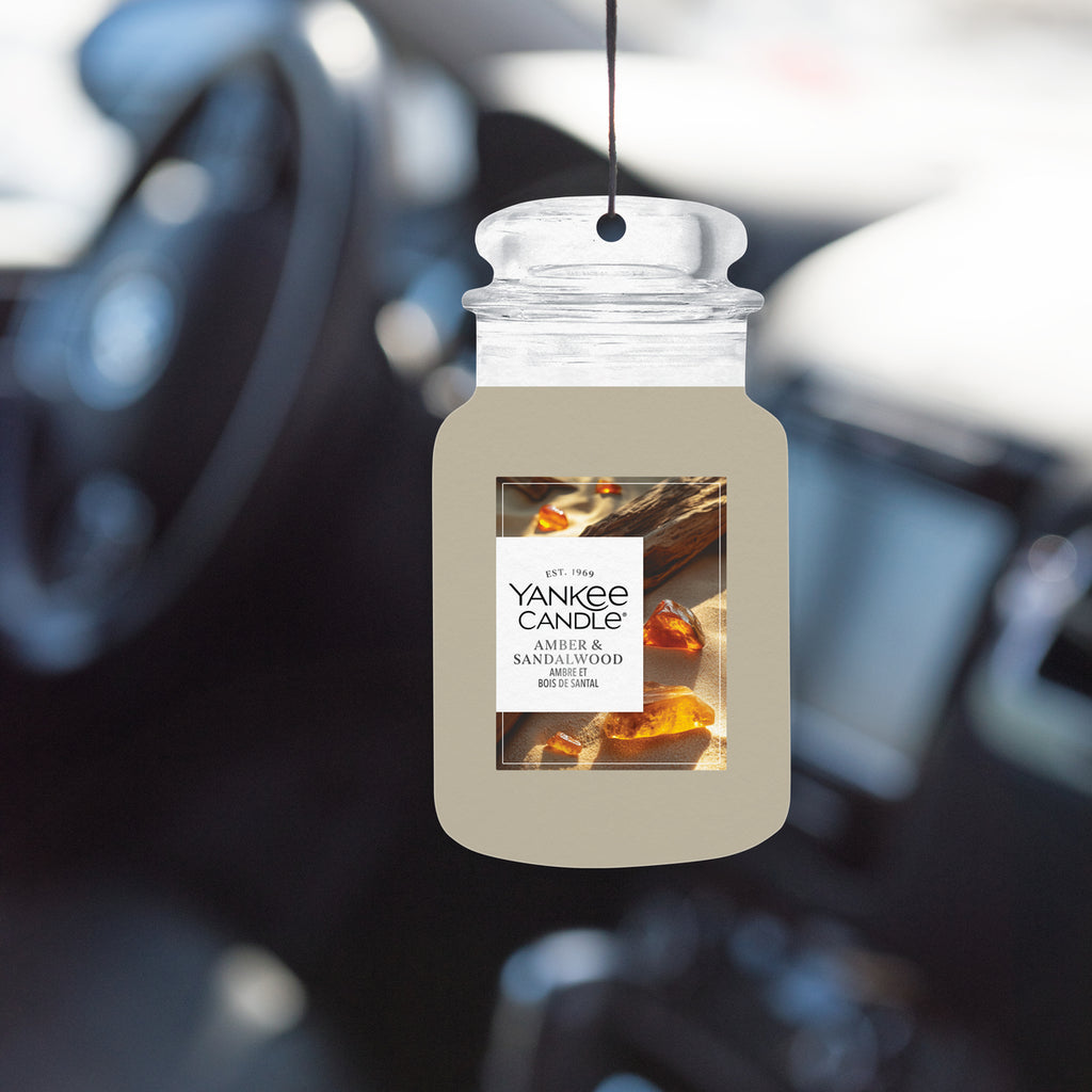 Amber & Sandalwood Car Jar
