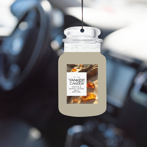 Amber & Sandalwood Car Jar