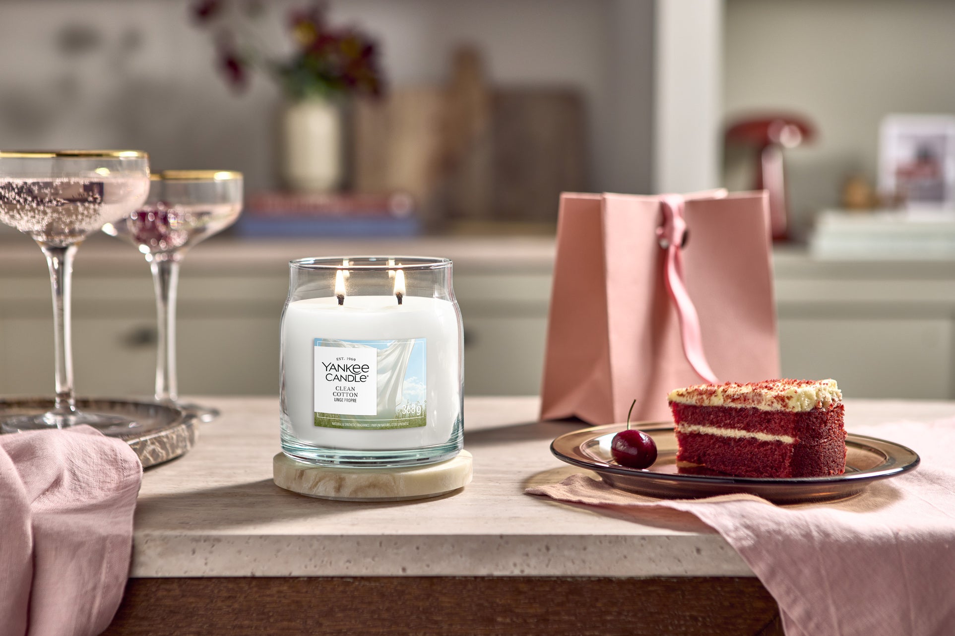 Clean Cotton Large Jar