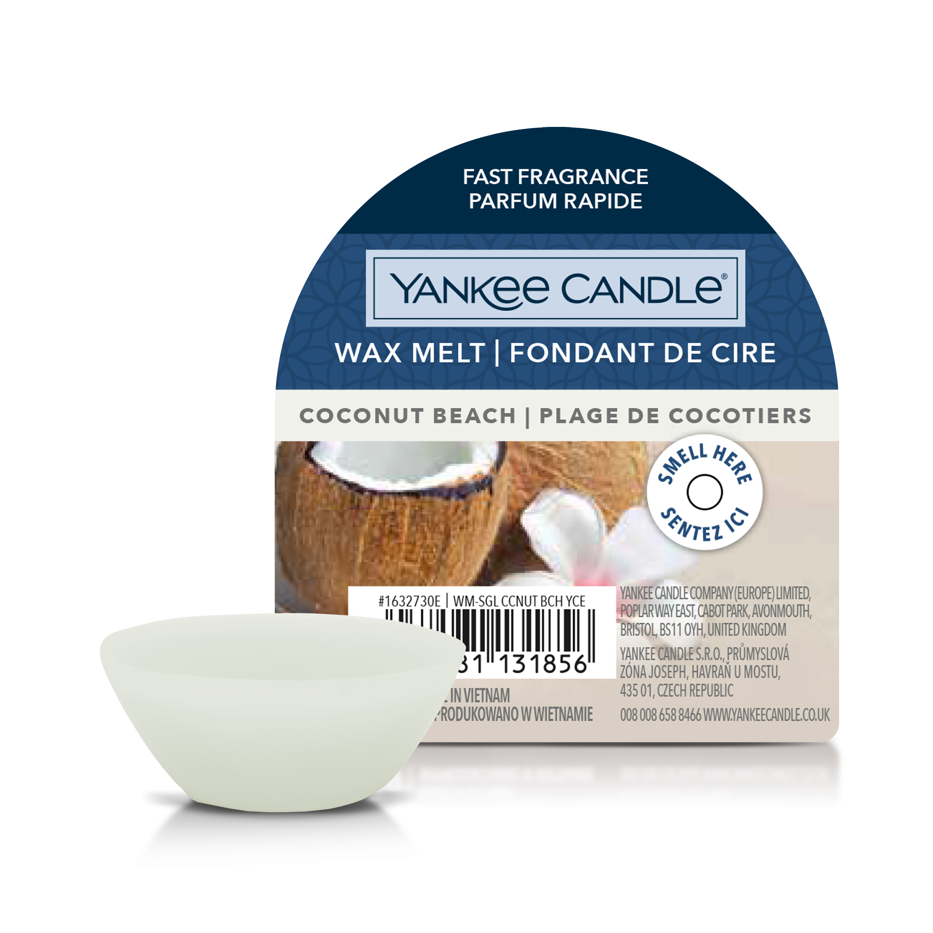 Coconut Beach Wax Melt