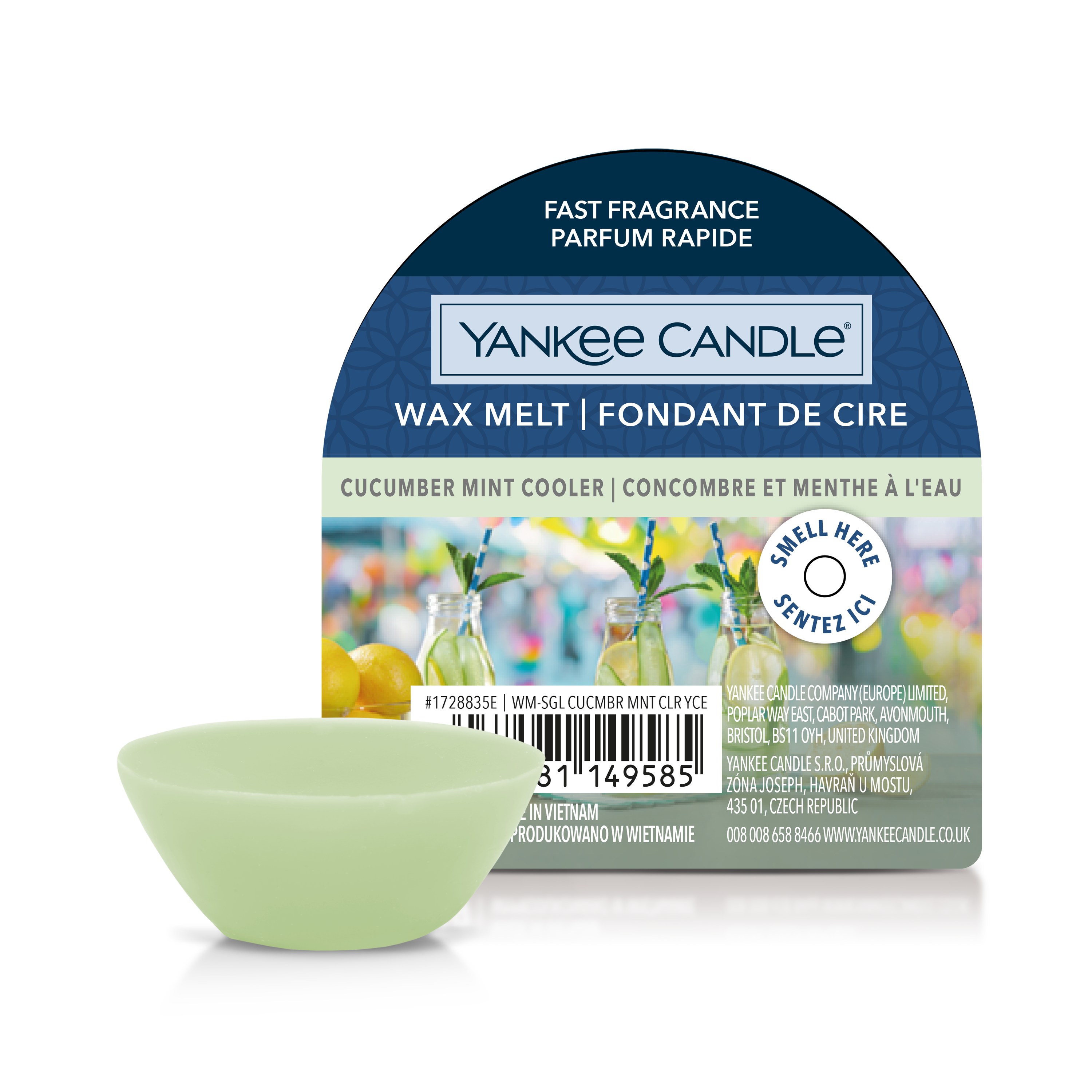 Cucumber Mint Cooler Wax Melt